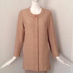 St. John style beige metallic Jacket